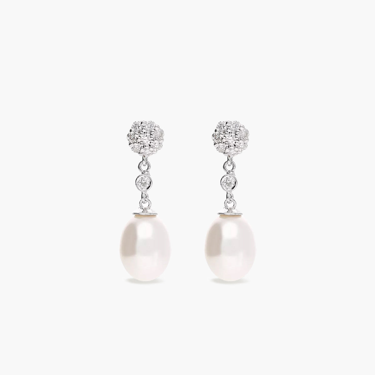 Pendiente diamante natural 0.29 ct. oro 18 quilates