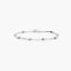 Pulsera diamante natural 0.12 ct. oro 18 quilates