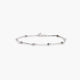 Pulsera diamante natural 0.12 ct. oro 18 quilates