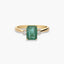 Anillo de oro 18K diamante natural 0.1 ct. PALACE