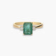 Anillo de oro 18K diamante natural 0.1 ct. PALACE