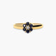 Anillo de oro 18K diamante natural 0.035 ct. BLOSSOM