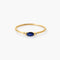 Anillo de oro 18K diamante natural 0.02 ct. DUSK