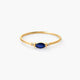 Anillo de oro 18K diamante natural 0.02 ct. DUSK