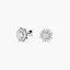 Pendientes de plata 1ª ley circonitas 9 mm