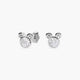 Pendientes de plata 1ª ley circonitas 5 mm