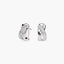 Pendientes de plata 1ª ley circonitas 16 mm