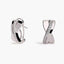 Pendientes de plata 1ª ley circonitas 16 mm