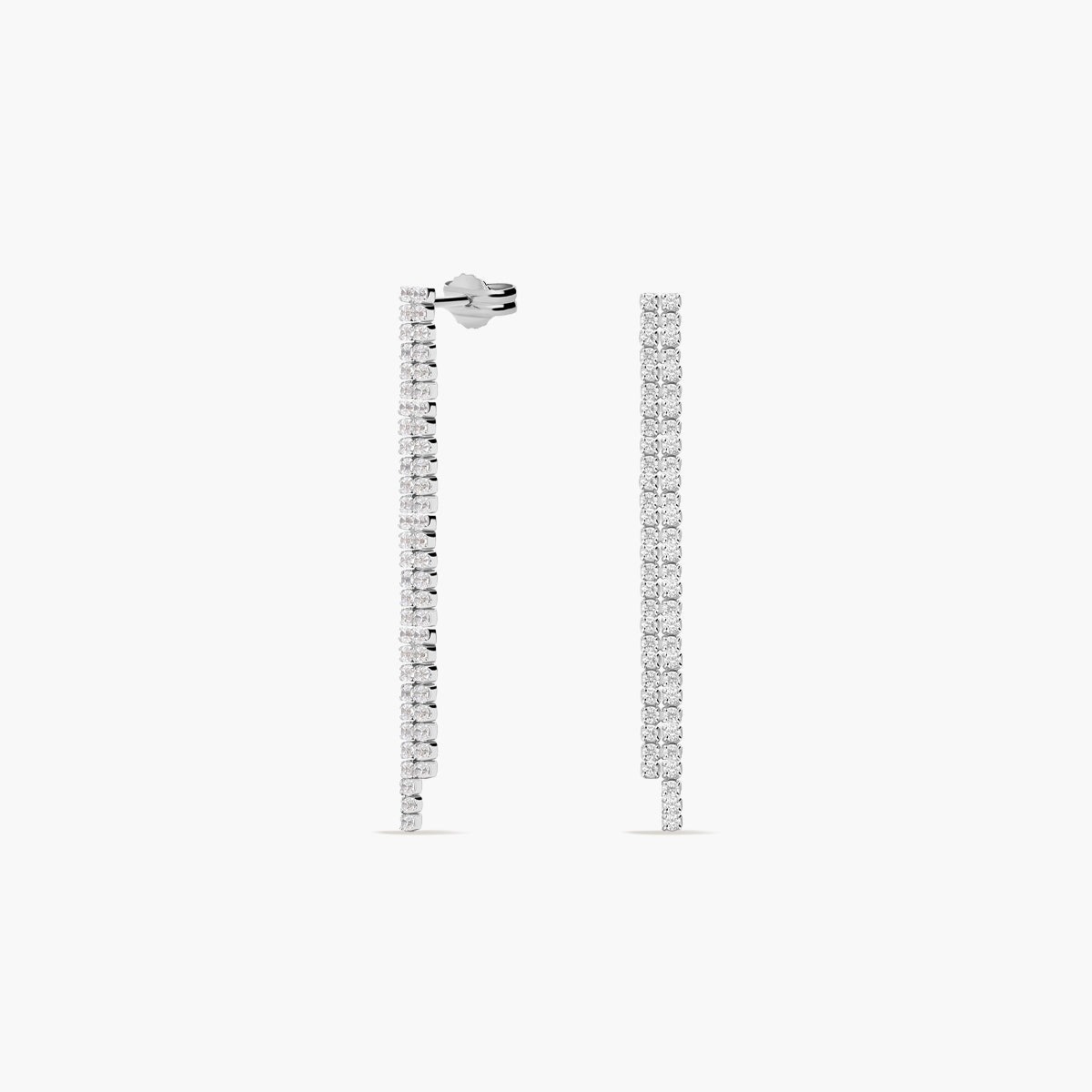 Pendientes plata primera ley