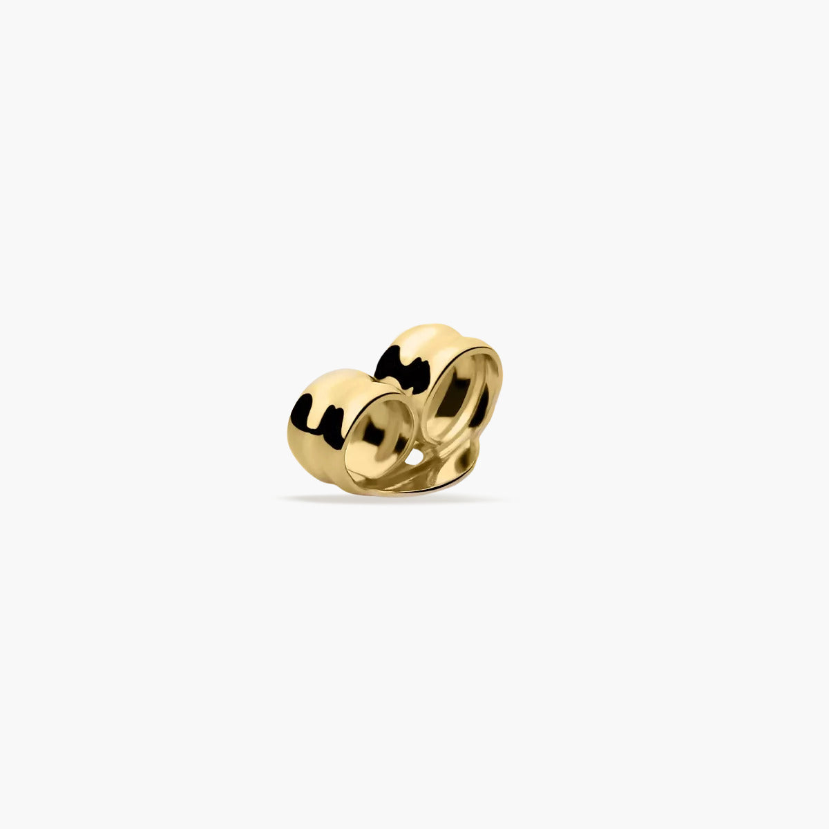 Cierre presión de oro 18K 6 mm