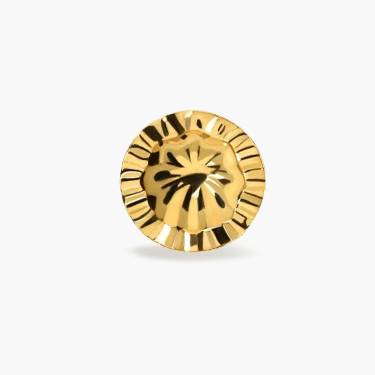 Tuerca de oro 18K 5mm