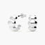 Pendientes de plata 1ª ley 17 mm