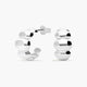 Pendientes de plata 1ª ley 17 mm
