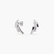 Pendientes de plata 1ª ley circonitas 7 mm
