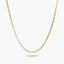 Cadena de oro 18K 50 cm