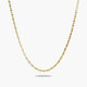Cadena de oro 18K 50 cm
