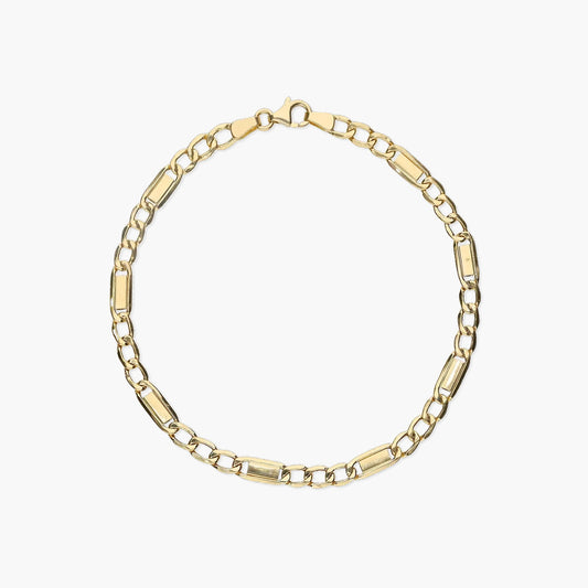 Pulsera de oro 18K 21 cm