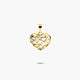 Colgante corazones de oro 18K 15 mm
