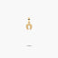 Colgante herradura de oro 18K 8 mm