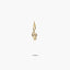 Colgante clave de sol de oro 18K 20 mm