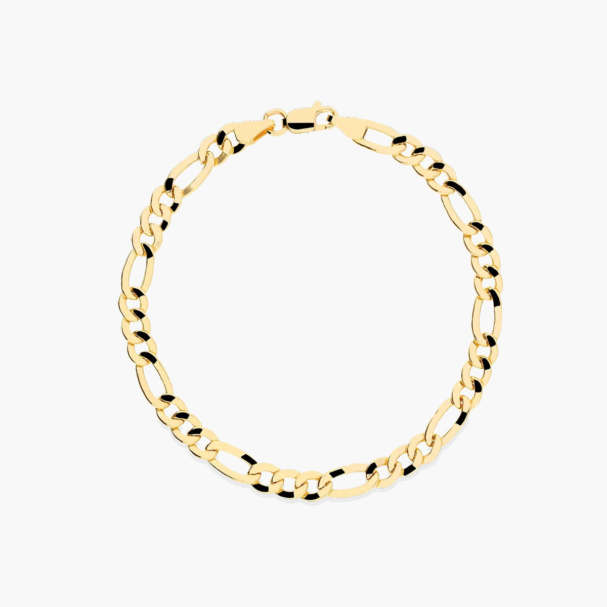 Pulsera de oro 18K programada 19 cm