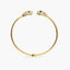 Pulsera rígida oro 18 quilates