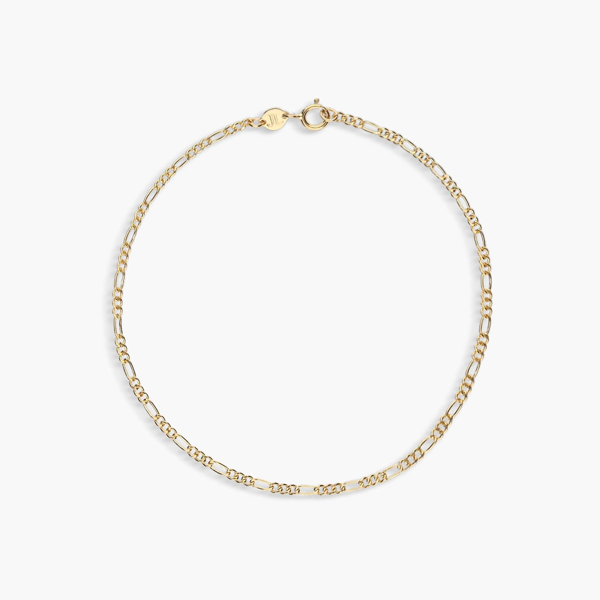 Pulsera de oro 18K programada 19 cm