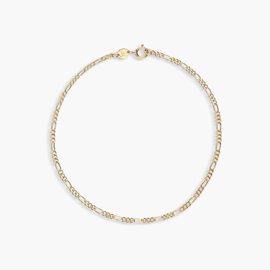 Pulsera de oro 18K programada 19 cm
