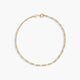 Pulsera de oro 18K programada 19 cm