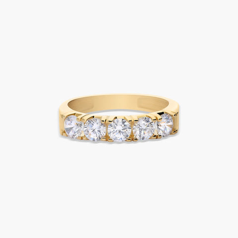 Anillo de oro 18K STARFIELD