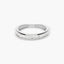 Anillo de oro blanco 18K 