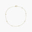 Tobillera de oro 18K 23 cm