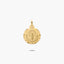 Medalla Virgen de Pilar de oro 18K 20 mm