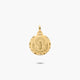 Medalla Virgen de Pilar de oro 18K 20 mm