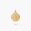 Medalla Virgen del Pilar de oro 18K 22 mm