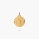 Medalla Virgen del Pilar de oro 18K 22 mm