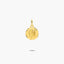 Colgante de oro 18K Capricornio ZODIAC
