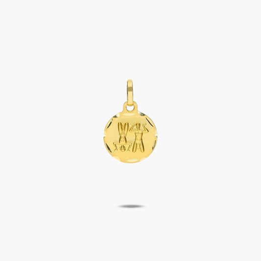 Colgante de oro 18K Géminis ZODIAC