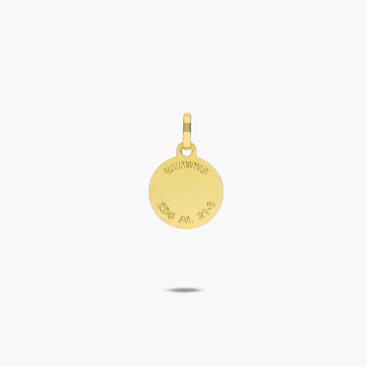 Colgante de oro 18K Géminis ZODIAC