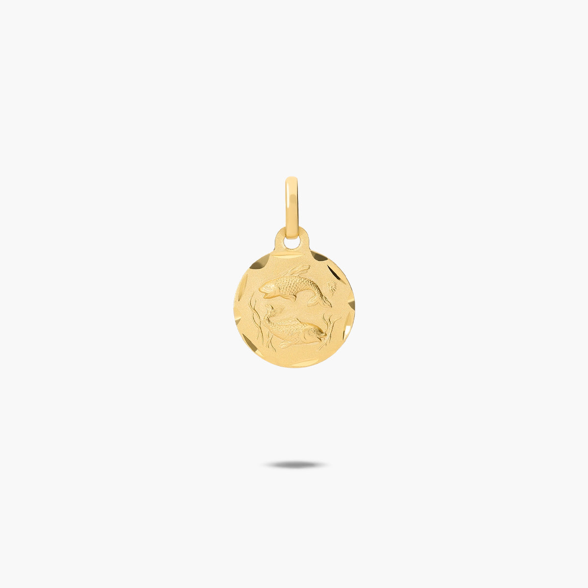 Colgante de oro 18K Piscis ZODIAC