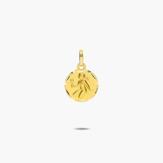Colgante de oro 18K Virgo ZODIAC