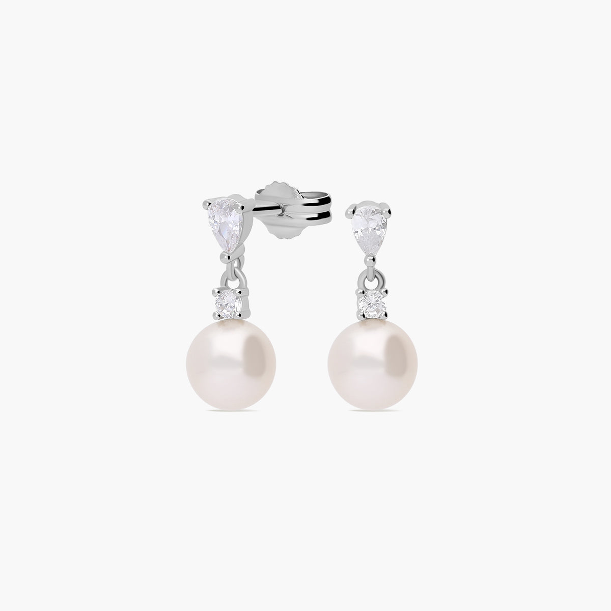 Pendientes plata primera ley