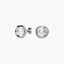 Pendientes de plata 1ª ley con perlas y circonitas 10 mm