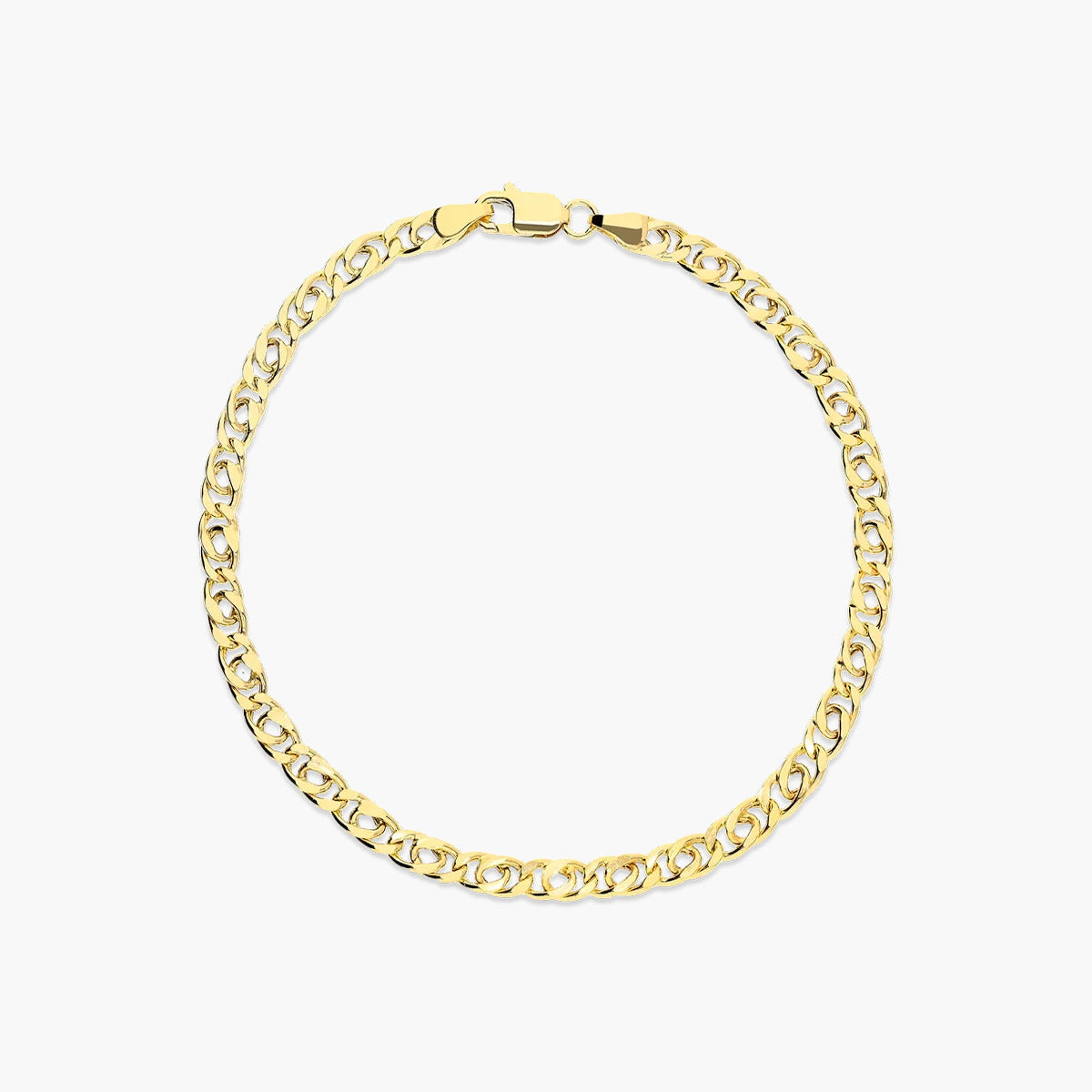 Pulsera de oro 18K 19 cm