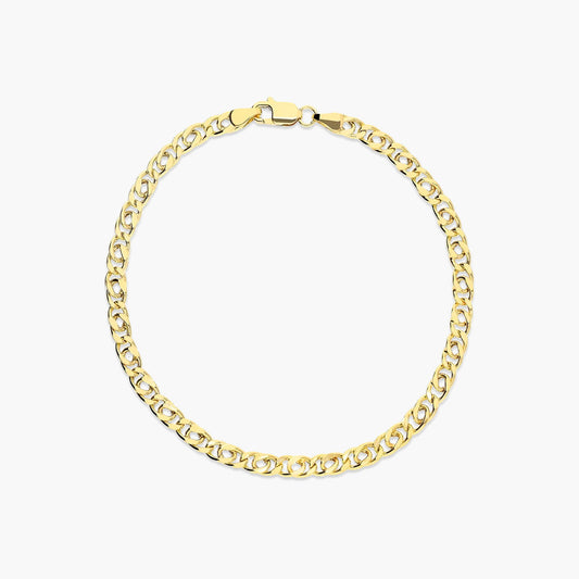 Pulsera de oro 18K 19 cm