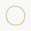 Pulsera de oro 18K 19 cm