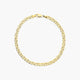 Pulsera de oro 18K 19 cm