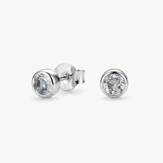 Pendientes plata primera ley