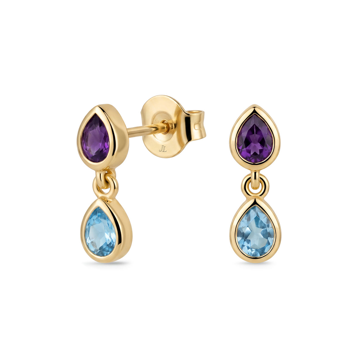 Pendientes plata primera ley