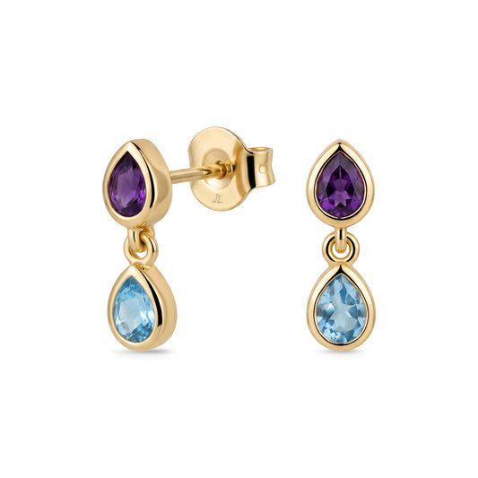 Pendientes plata primera ley